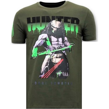 textil Hombre Camisetas manga corta Lf Tough Camiseta Predator Hunter Verde