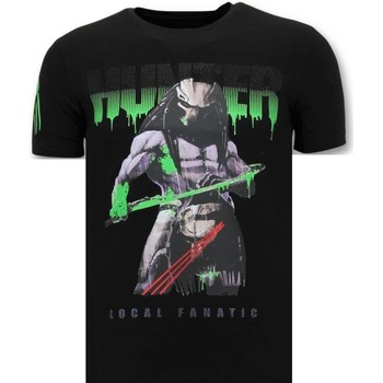 textil Hombre Camisetas manga corta Lf Camiseta Exclusiva Hombre Predator Negro