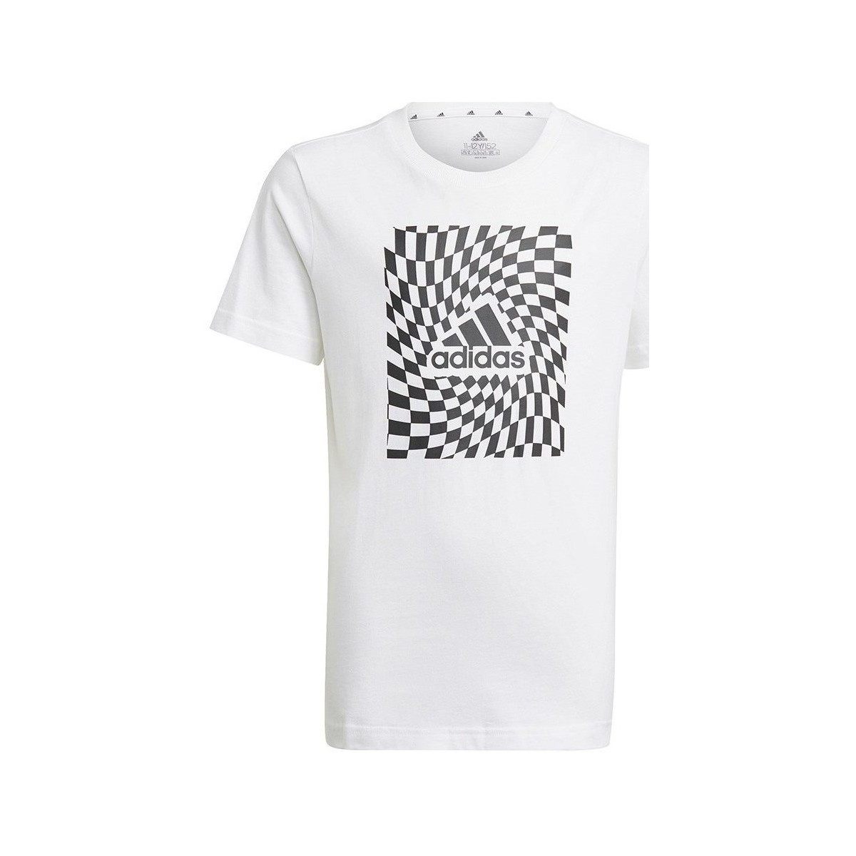 textil Niño Camisetas manga corta adidas Originals Graphic Tshirt 1 Blanco