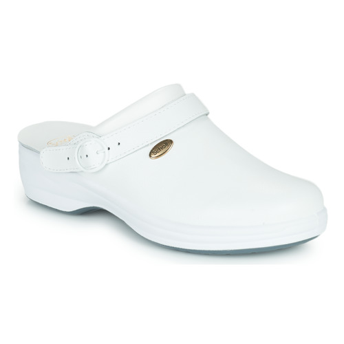 Zapatos Zuecos (Clogs) Scholl NEW BONUS UnP Blanco