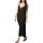 textil Mujer Vestidos Luna Vestido largo de verano Star negro  Splendida Negro