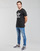 textil Hombre Camisetas manga corta adidas Originals TREFOIL T-SHIRT Negro