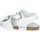 Zapatos Niña Sandalias Grunland SB0027-40 Blanco