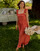 textil Mujer Vestidos largos Céleste AURORE version courte Rojo