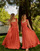 textil Mujer Vestidos largos Céleste AURORE Rojo