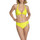 textil Mujer Bañador por piezas Lisca Top traje de baño armadura espalda desnuda Ibiza Amarillo