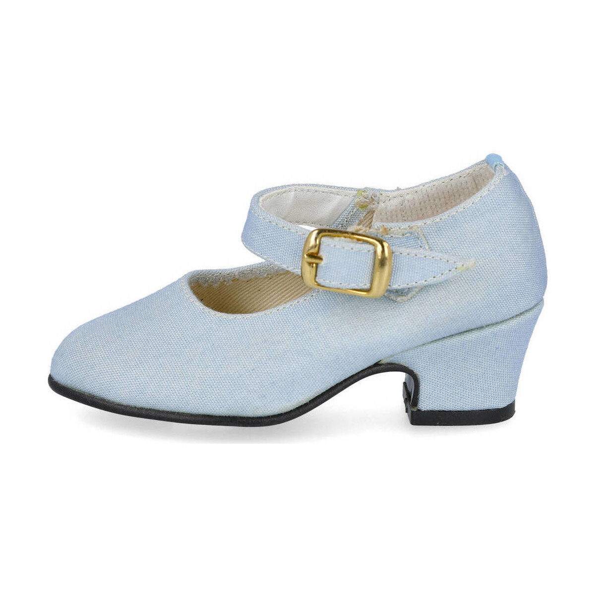 Zapatos Niña Bailarinas-manoletinas L&R Shoes 1073 Azul