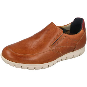 Zapatos Hombre Mocasín L&R Shoes MDE4044 Marrón