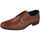 Zapatos Hombre Derbie & Richelieu L&R Shoes MDE3198.1 Marrón