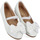Zapatos Niña Bailarinas-manoletinas Bubble Bobble MD2481-S Blanco