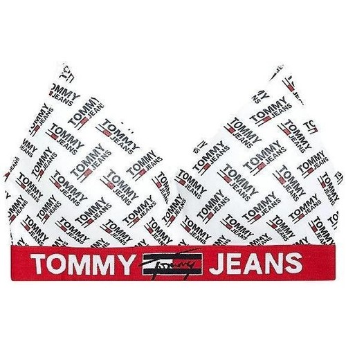 textil Mujer Sujetador deportivo  Tommy Hilfiger BRALETTE LIFT PRINT Blanco