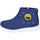 Zapatos Niña Botines Smiley BJ991 Azul