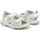 Zapatos Hombre Sandalias Shone 1638-035 White Blanco