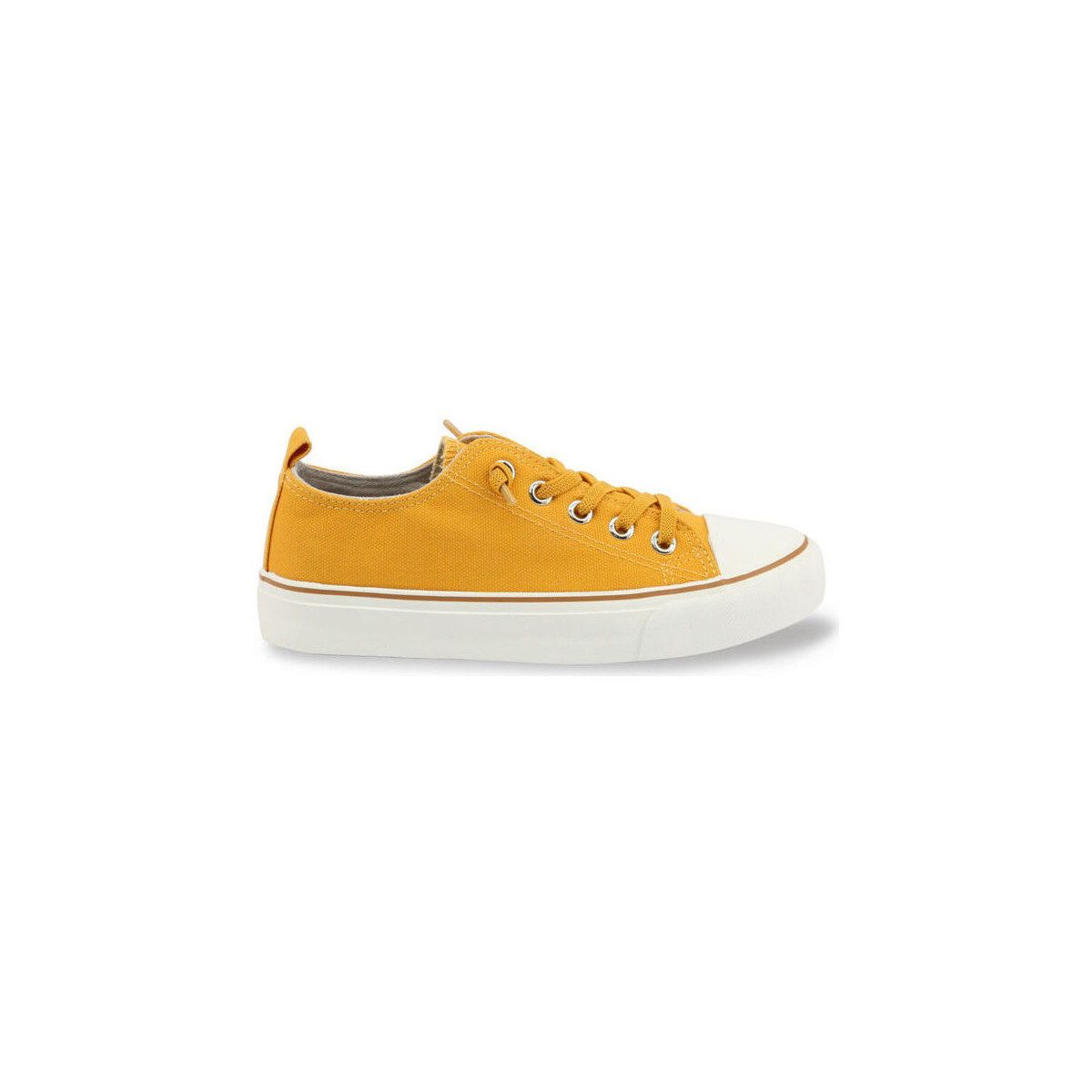 Zapatos Hombre Deportivas Moda Shone 292-003 Mustard Amarillo