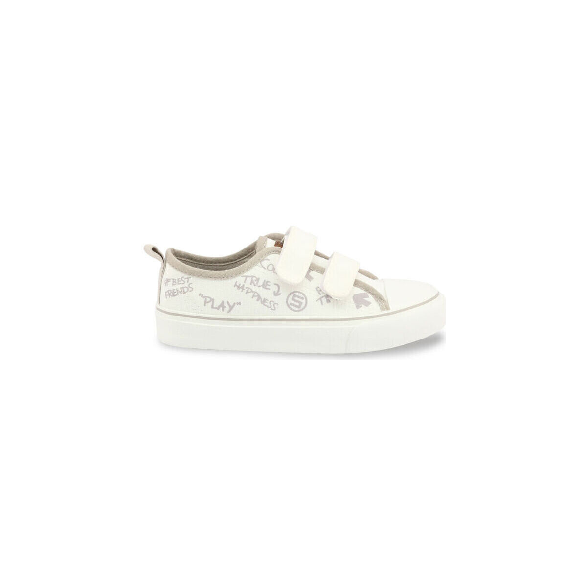 Zapatos Hombre Deportivas Moda Shone 291-001 White/Grey Blanco