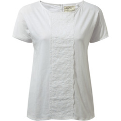textil Mujer Camisetas manga corta Craghoppers CG650 Blanco
