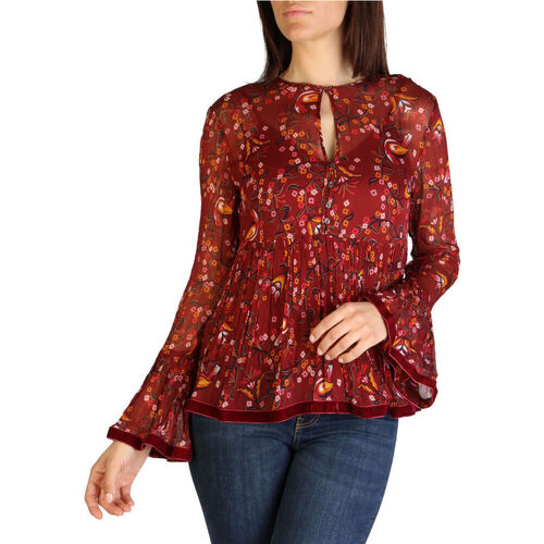 textil Mujer Camisas Tommy Hilfiger - ww0ww23015 Rojo