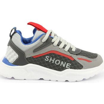 Zapatos Hombre Deportivas Moda Shone 903-001 Grey/White Gris