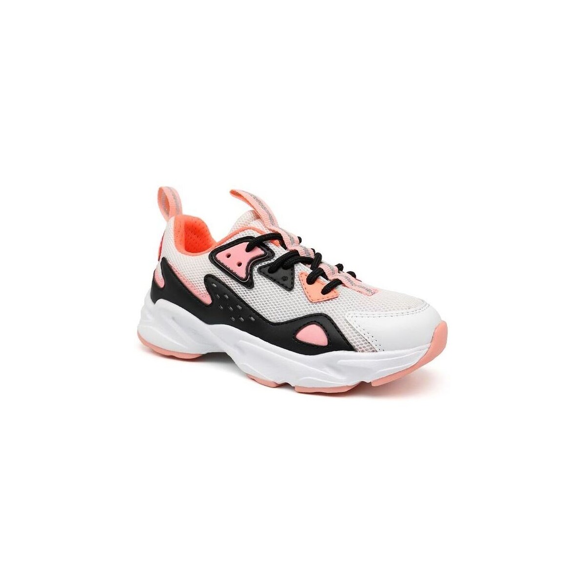 Zapatos Hombre Deportivas Moda Shone 8202-001 White/Pink Blanco