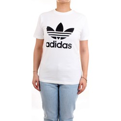 textil Mujer Camisetas manga corta adidas Originals GN2899 T-Shirt/Polo mujer blanco Blanco