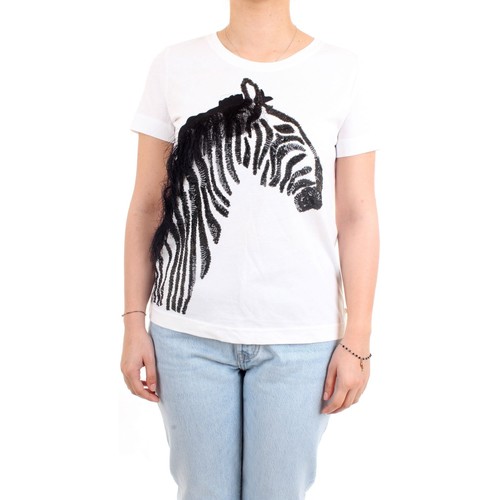 textil Mujer Camisetas manga corta Pennyblack 39710821 T-Shirt/Polo mujer blanco Blanco