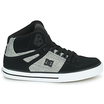 DC Shoes PURE HIGH-TOP WC Negro / Gris