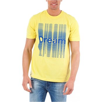 textil Hombre Camisetas manga corta Diesel T-JUST-SE - Hombres Amarillo