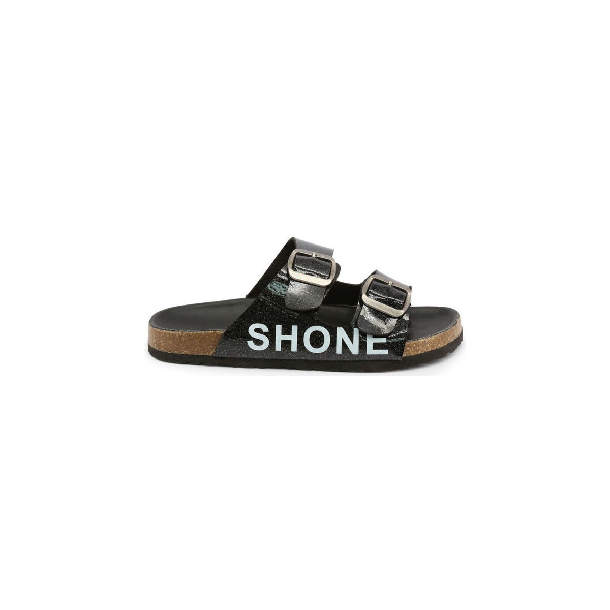 Zapatos Hombre Sandalias Shone 26798 110 Nero Negro