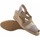 Zapatos Mujer Multideporte Calzamur Sandalia señora  10312 beig Blanco