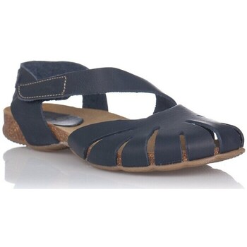 Zapatos Mujer Sandalias Interbios 4456 Azul