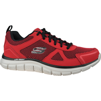 Zapatos Hombre Fitness / Training Skechers Track - Bucolo Rojo