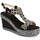 Zapatos Mujer Sandalias H&d N156 Negro