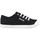 Zapatos Hombre Deportivas Moda Kawasaki Tennis Canvas Shoe K202403 1001 Black Negro