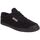 Zapatos Hombre Deportivas Moda Kawasaki Original Teddy Canvas Shoe K204501 1001S Black Solid Negro