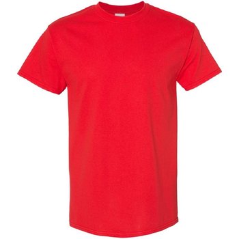 textil Hombre Camisetas manga corta Gildan 5000 Rojo