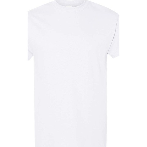 textil Hombre Camisetas manga corta Gildan 5000 Blanco