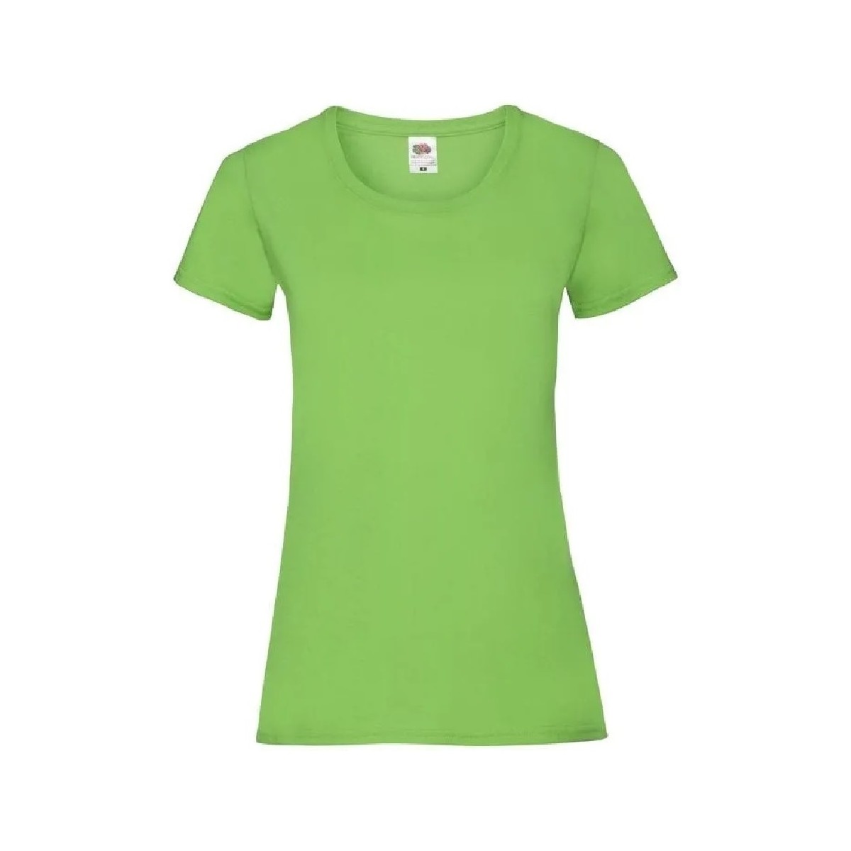 textil Mujer Camisetas manga corta Fruit Of The Loom 61372 Verde