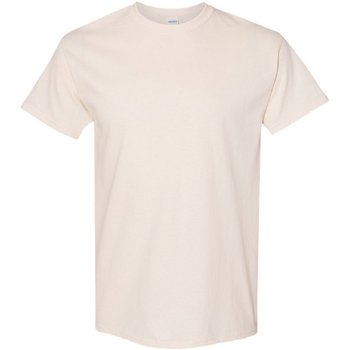 textil Hombre Camisetas manga corta Gildan 5000 Beige