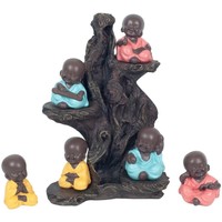 Casa Figuras decorativas Signes Grimalt Expositor Con 12 Budas 12U Multicolor