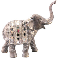 Casa Figuras decorativas Signes Grimalt Elefante Plateado