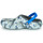 Zapatos Niño Zuecos (Clogs) Crocs CLASSIC LINED CAMO CG K Gris / Azul