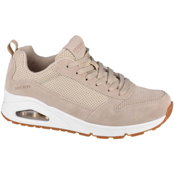 Zapatos Mujer Zapatillas bajas Skechers Uno-Two For The Show Beige