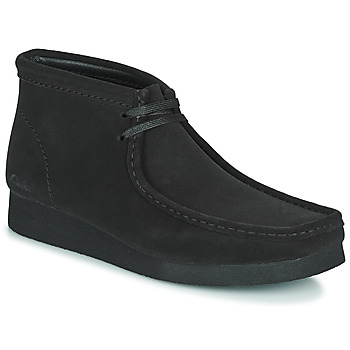 Zapatos Hombre Botas de caña baja Clarks WALLABEE BOOT2 Negro