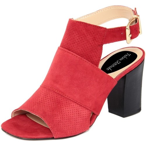 Zapatos Mujer Sandalias Fashion Attitude  Rojo