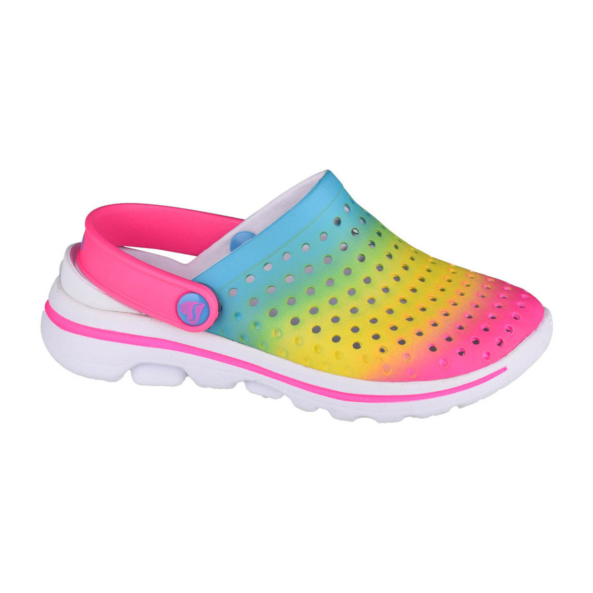 Zapatos Niña Pantuflas Skechers Go Walk 5-Play By Play Multicolor