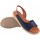 Zapatos Mujer Multideporte Eva Frutos Sandalia señora  1205 azul Azul