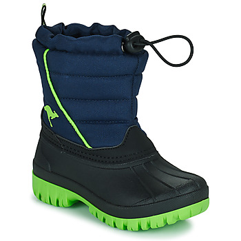 Zapatos Niños Botas de nieve Kangaroos K-BEN Marino / Verde