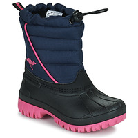 Zapatos Niña Botas de nieve Kangaroos K-BEN Azul / Rosa