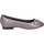Zapatos Mujer Bailarinas-manoletinas Francescomilano BH55 Gris