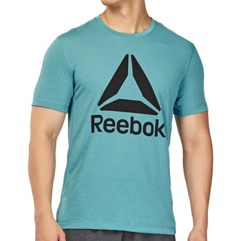 textil Hombre Camisetas manga corta Reebok Sport  Azul